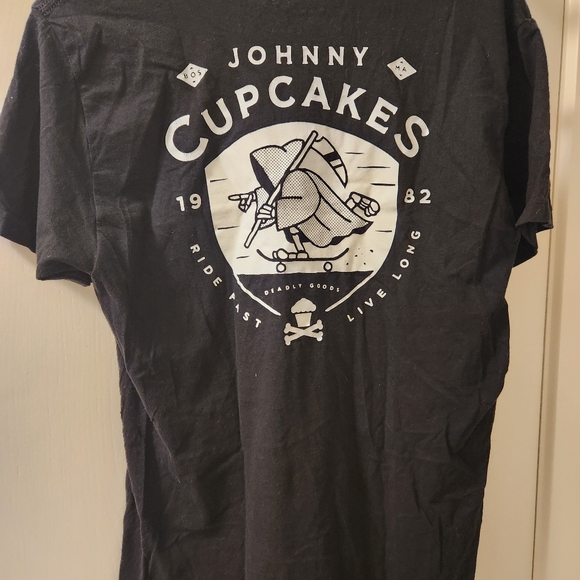 Johnny Cupcakes Skateboard Reaper Shirt - Picture 3 of 5